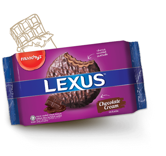 MUNCHY'S LEXUS SANDWICH / BISCUITS 24 PACKS (190G PER PACKS)