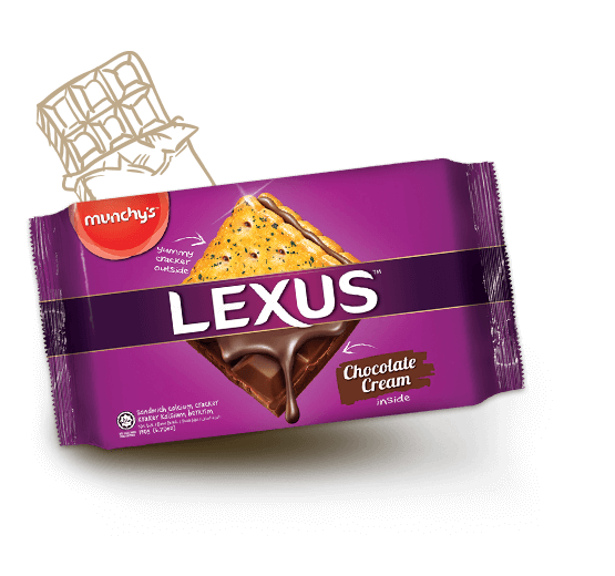 MUNCHY'S LEXUS SANDWICH / BISCUITS 24 PACKS (190G PER PACKS)