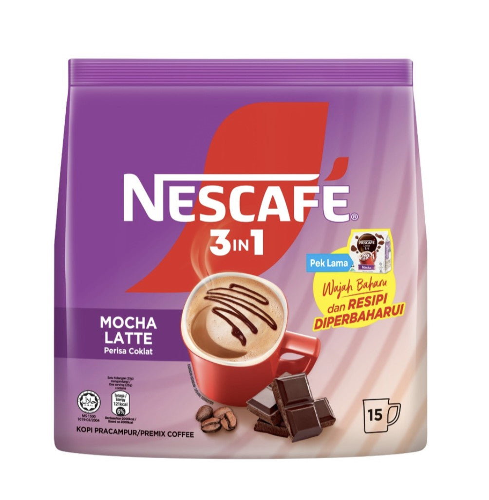 NESCAFE 3IN1 MOCHA INSTANT COFFEE LATTE