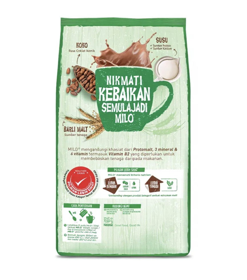 NESTLE MILO ACTIV-GO CHOCOLATE MALT DRINK POWDER