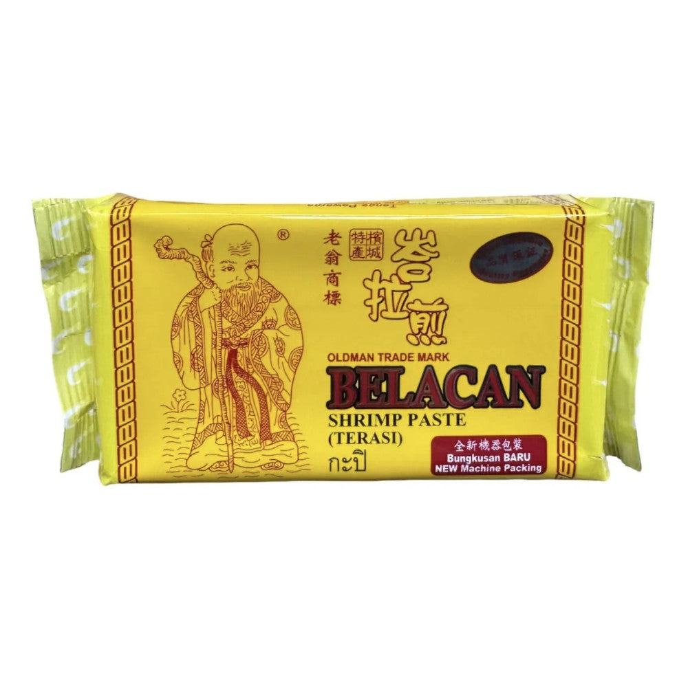 OLDMAN TRADEMARK BELACAN SHRIMP PASTE 50 PACKS