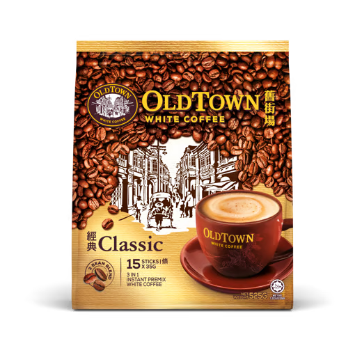 OLDTOWN CLASSIC 3IN1 INSTANT WHITE COFFEE