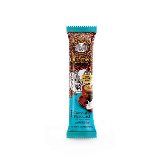 OLDTOWN COCONUT FLAVOURED 3IN1 INSTANT WHITE COFFEE