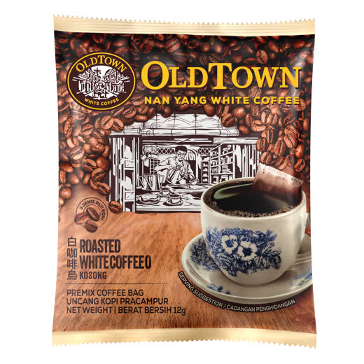 OLDTOWN ROASTED INSTANT WHITE COFFEE O (KOPI O) KOSONG