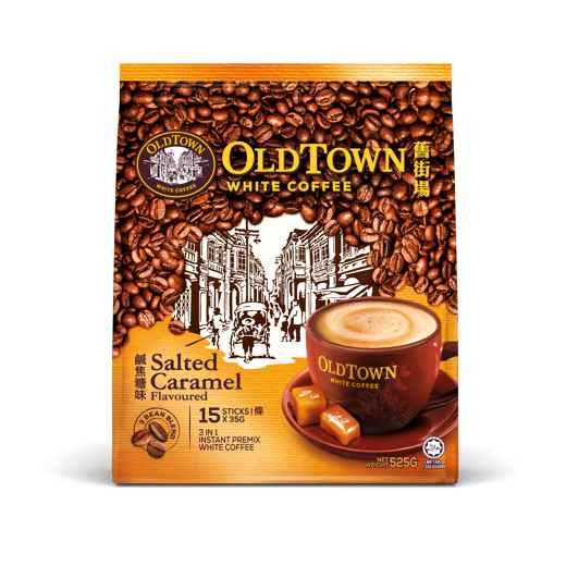 OLDTOWN SALTED CARAMEL 3IN1 INSTANT WHITE COFFEE