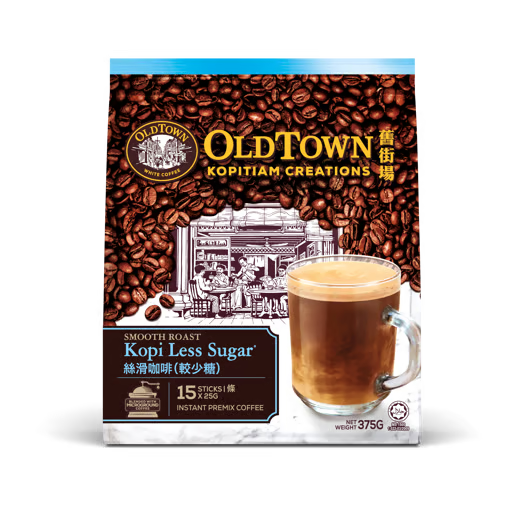 OLDTOWN SMOOTH ROAST KOPI LESS SUGAR