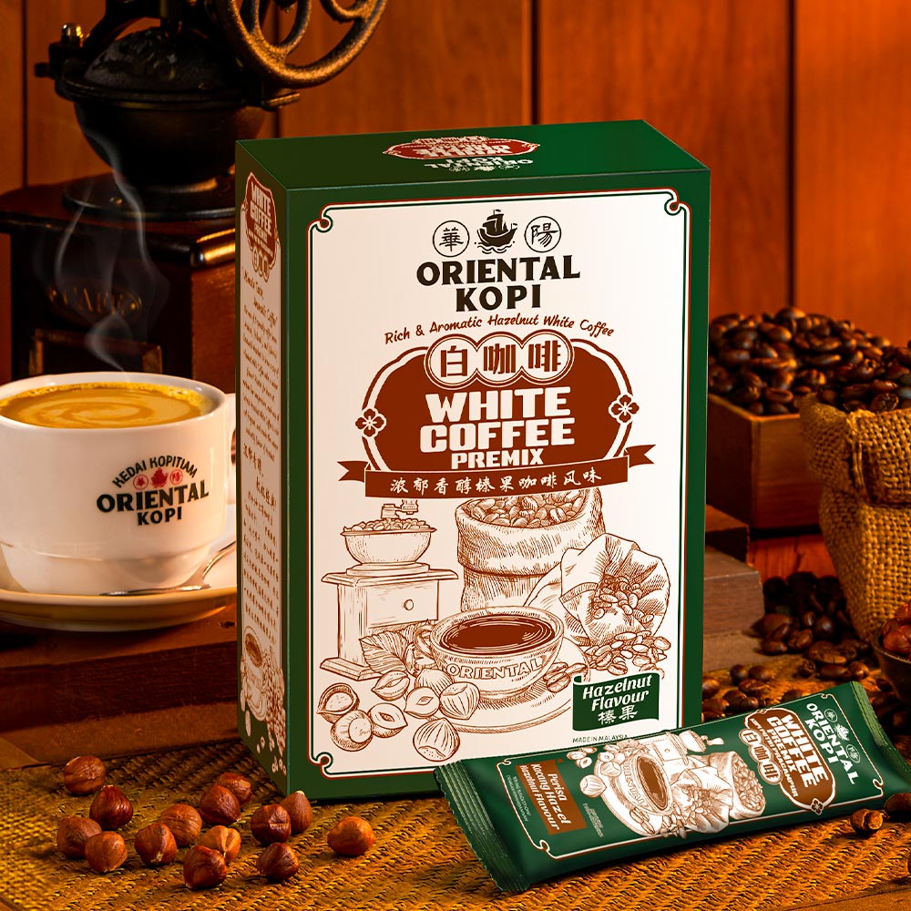 ORIENTAL HAZALNUT WHITE COFFEE