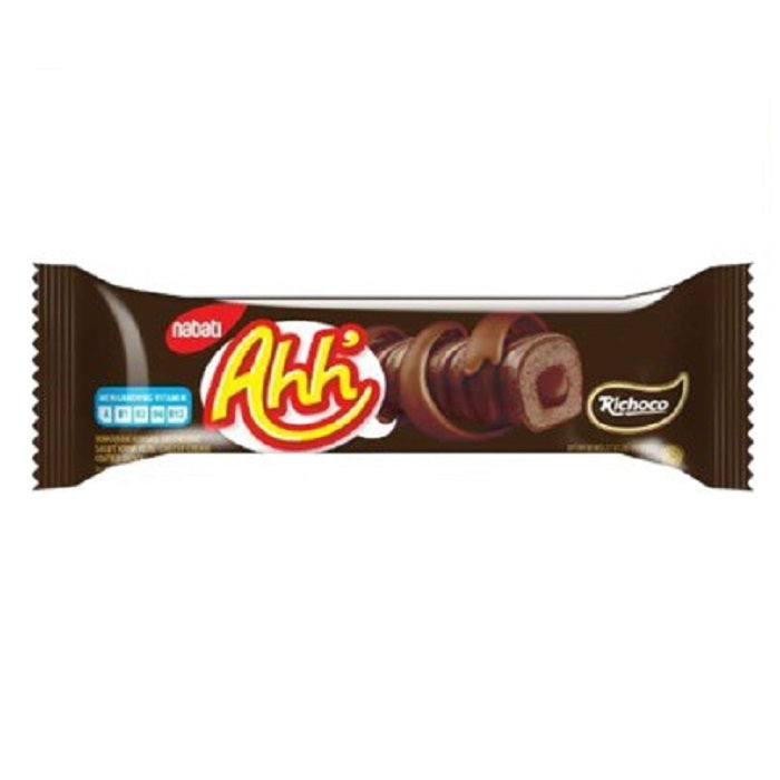 NABATI AHH TRIPLE CHOCOLATE SNACKS ROLL 4G