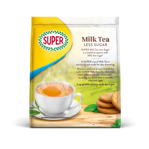 SUPER LESS SUGAR MILK TEA