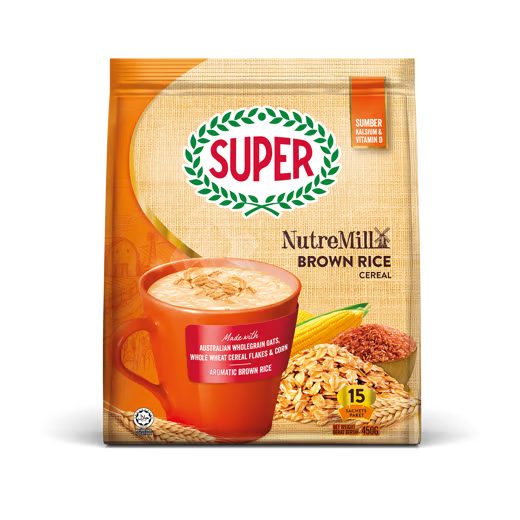 SUPER NUTREMILL BROWN RICE WHOLEGRAIN CEREAL DRINKS