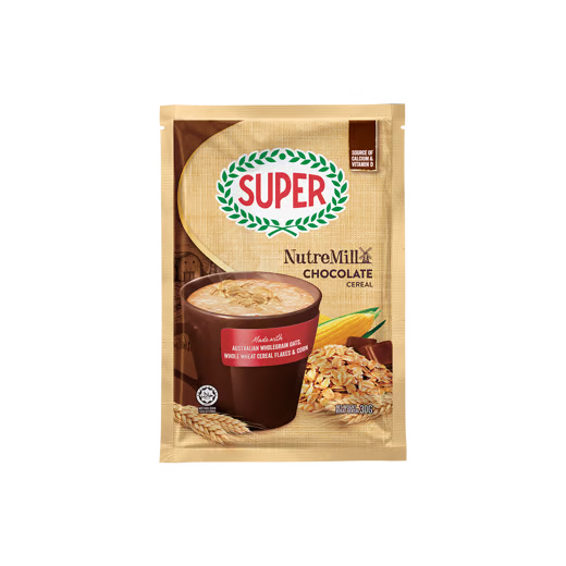 SUPER NUTREMILL CHOCOLATE WHOLEGRAIN CEREAL DRINKS