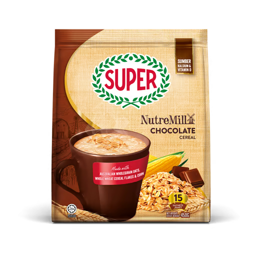 SUPER NUTREMILL CHOCOLATE WHOLEGRAIN CEREAL DRINKS