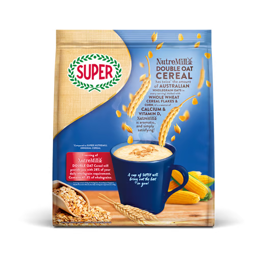 SUPER NUTREMILL DOUBLE OAT WHOLEGRAIN CEREAL DRINKS