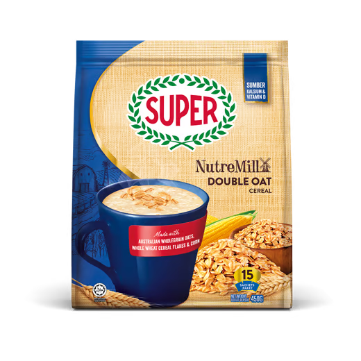 SUPER NUTREMILL DOUBLE OAT WHOLEGRAIN CEREAL DRINKS