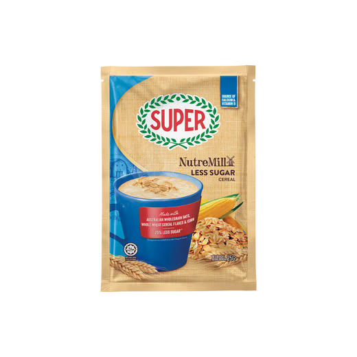 SUPER NUTREMILL LESS SUGAR WHOLEGRAIN CEREAL DRINKS