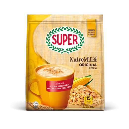 SUPER NUTREMILL ORIGINAL WHOLEGRAIN CEREAL DRINKS