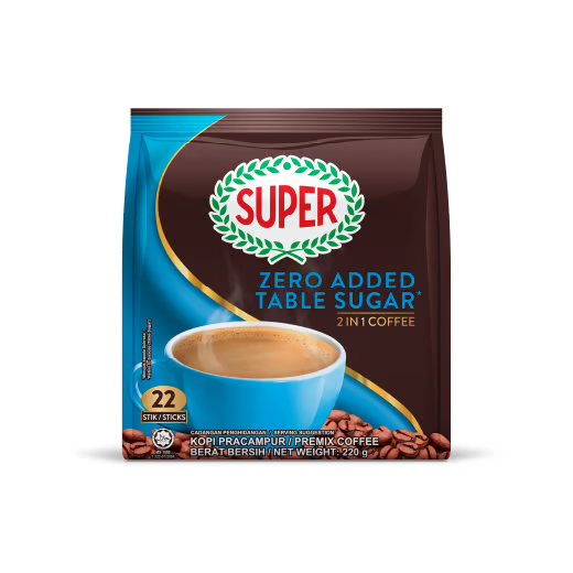 SUPER ZERO SUGAR 2IN1 INSTANT COFFEE