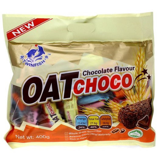 TWINFISH HEALTHY & DELICIOUS OAT CHOCOLATE CHOCO BAR
