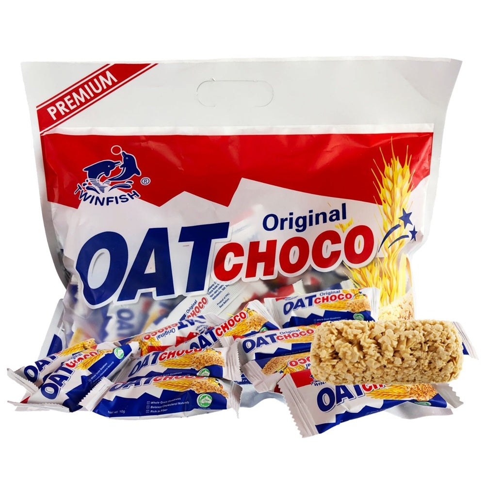 TWINFISH HEALTHY & DELICIOUS OAT ORIGINAL CHOCO BAR