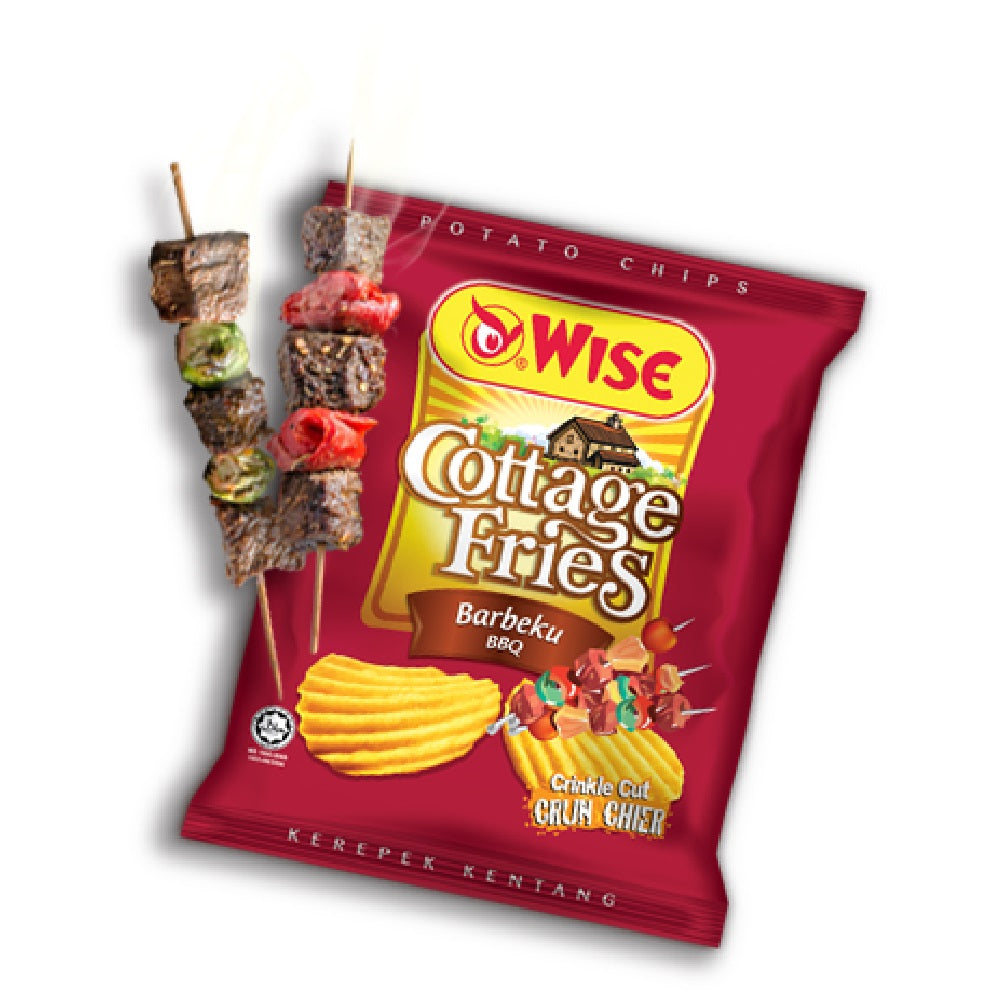 WISE COTTAGE BBQ FRIES POTATO CHIPS