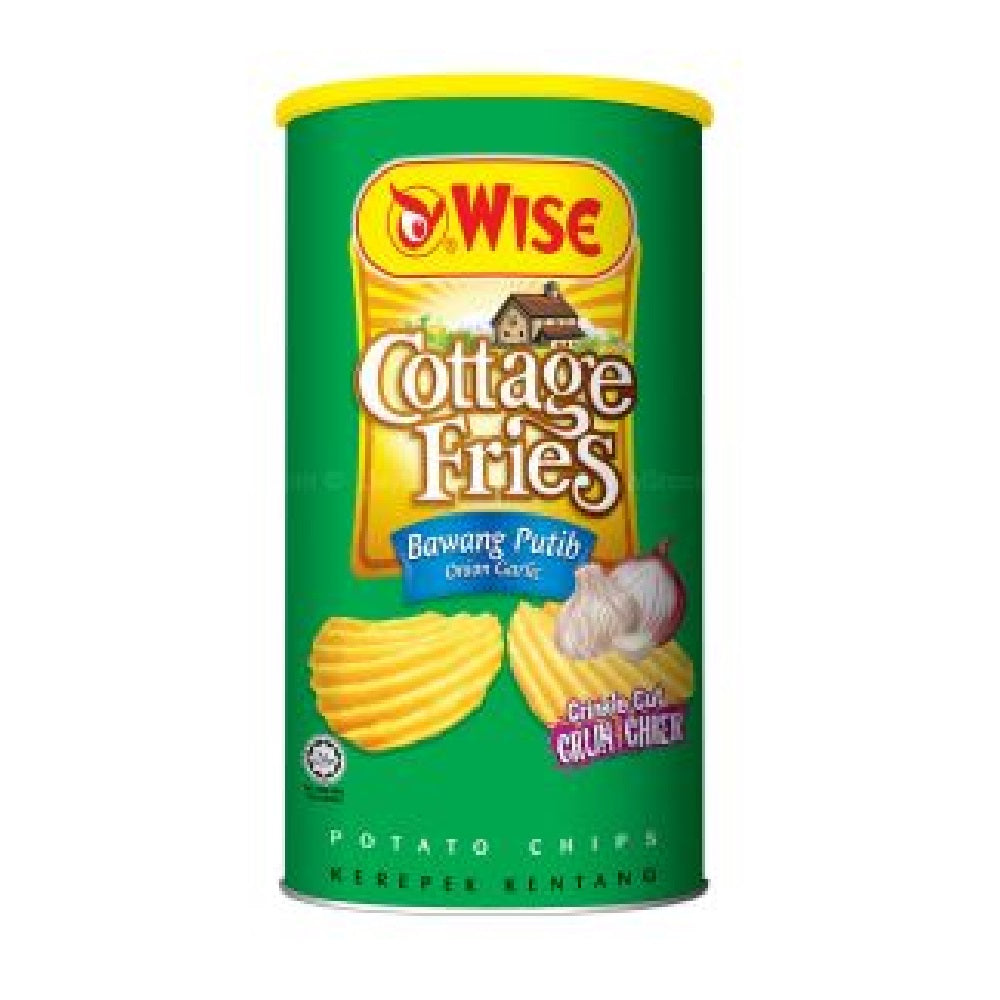 WISE COTTAGE ONION GARLIC FRIES POTATO CHIPS