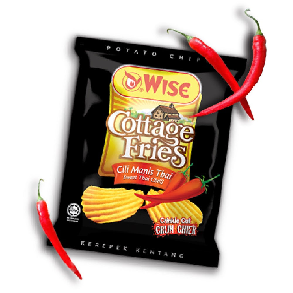 WISE COTTAGE SWEET THAI CHILI FRIES POTATO CHIPS