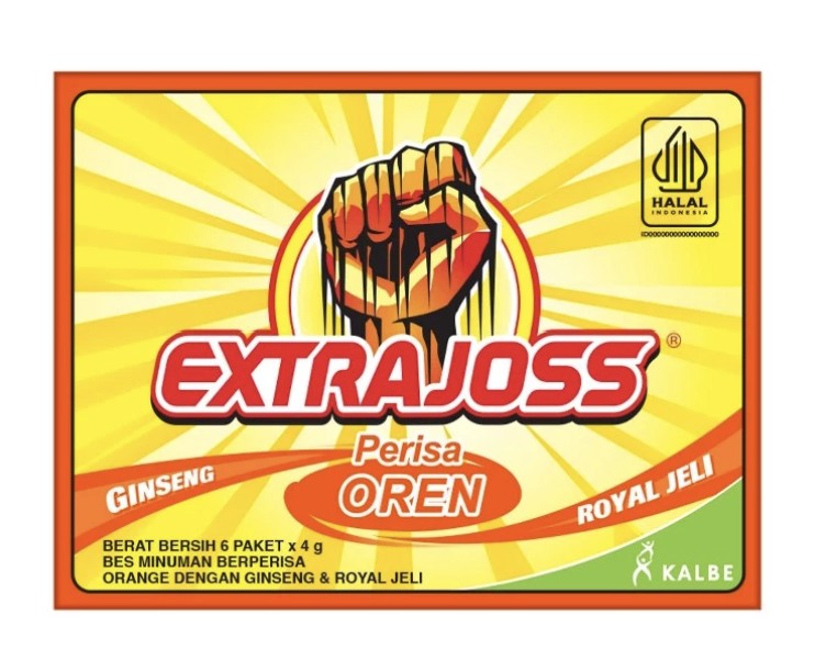 EXTRA JOSS ENERGY DRANK POWDER GINSENG HALA 120 BOXES