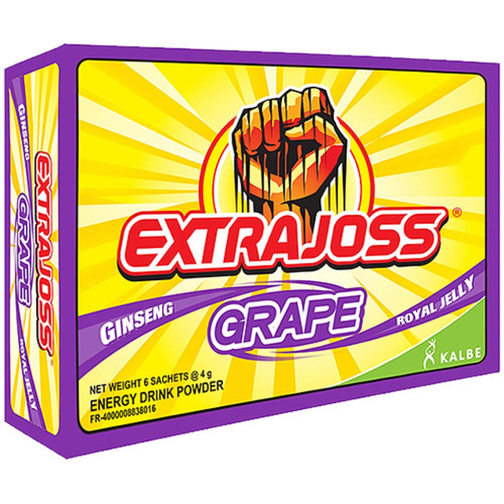 EXTRA JOSS ENERGY DRANK POWDER GINSENG HALA 120 BOXES