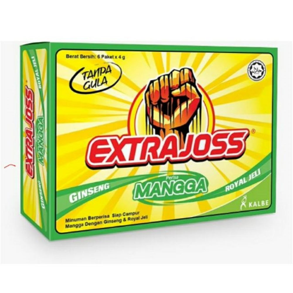 EXTRA JOSS MANGO ENERGY DRINK POWDER GINSENG HALA 120 BOXES